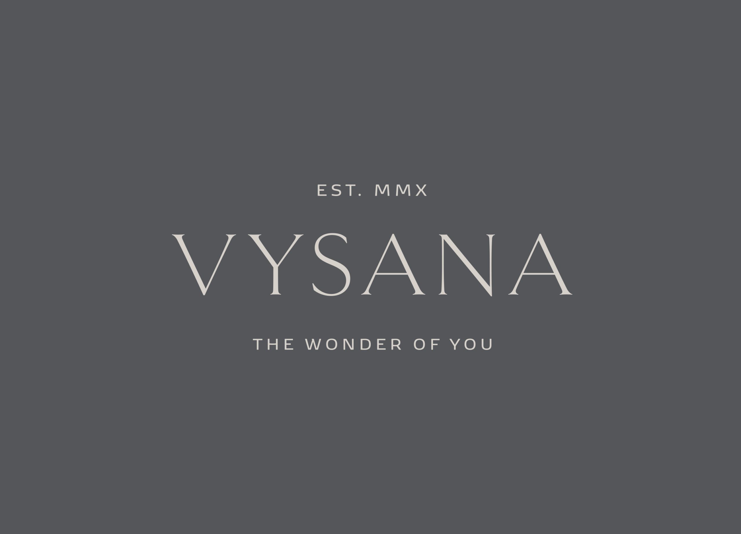 Primary brand logo for Vysana, aesthetic clinic