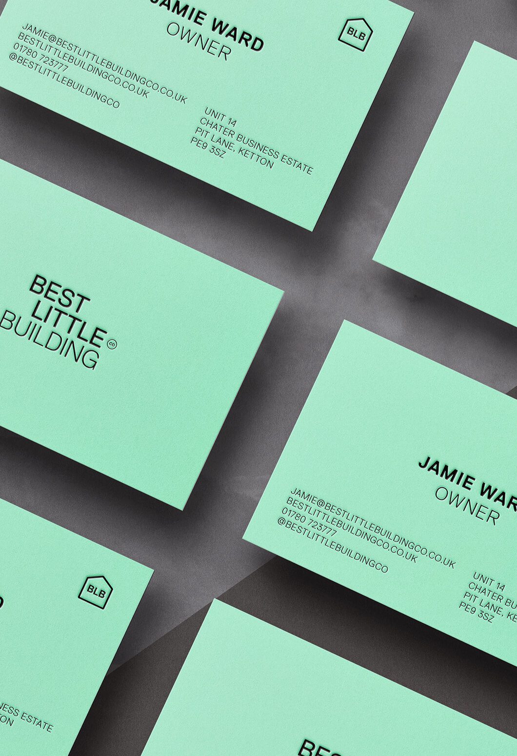 Business cards for brand