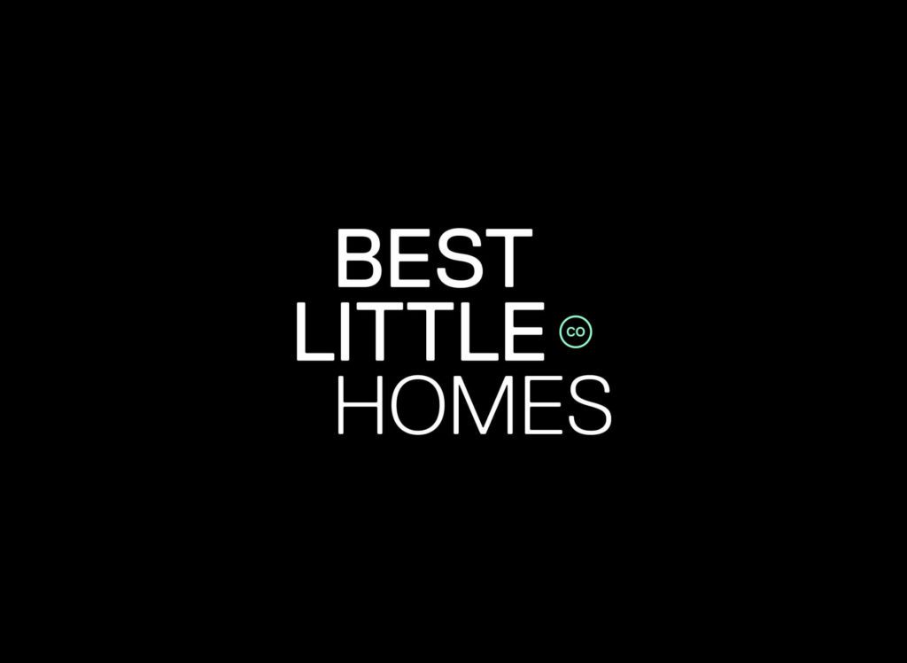 Best Little Homes co sub-logo on grey background