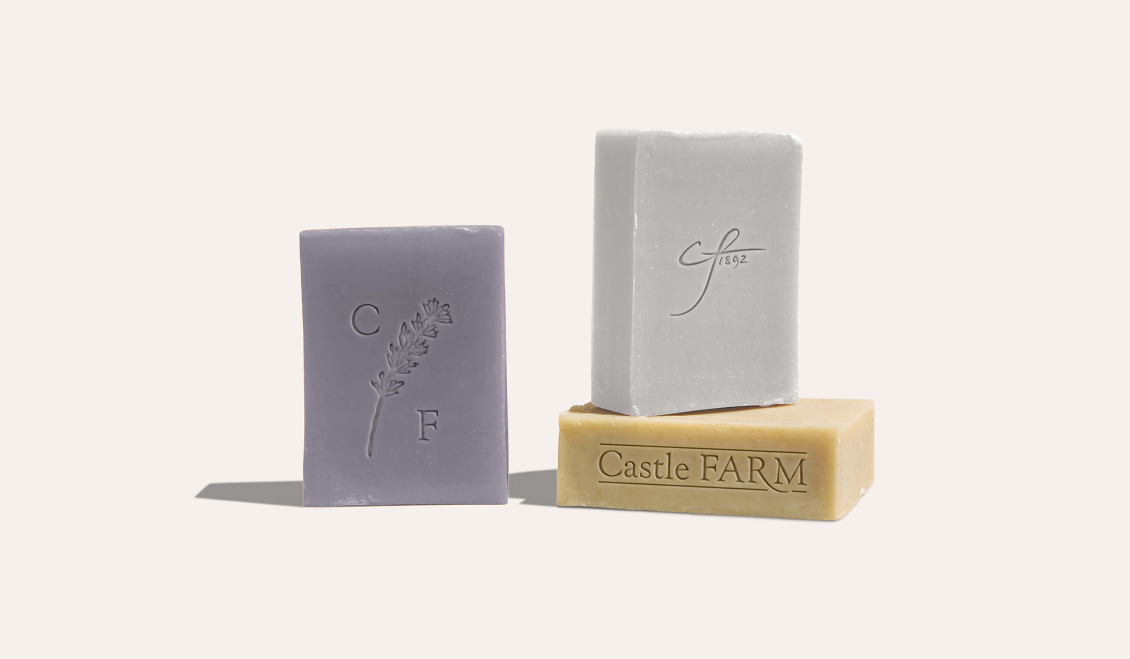 Castle Farm soap design branding