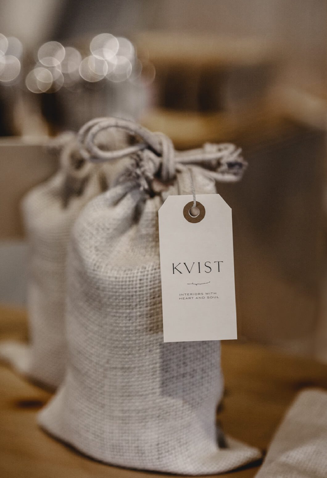 Branded packaging for KVIST