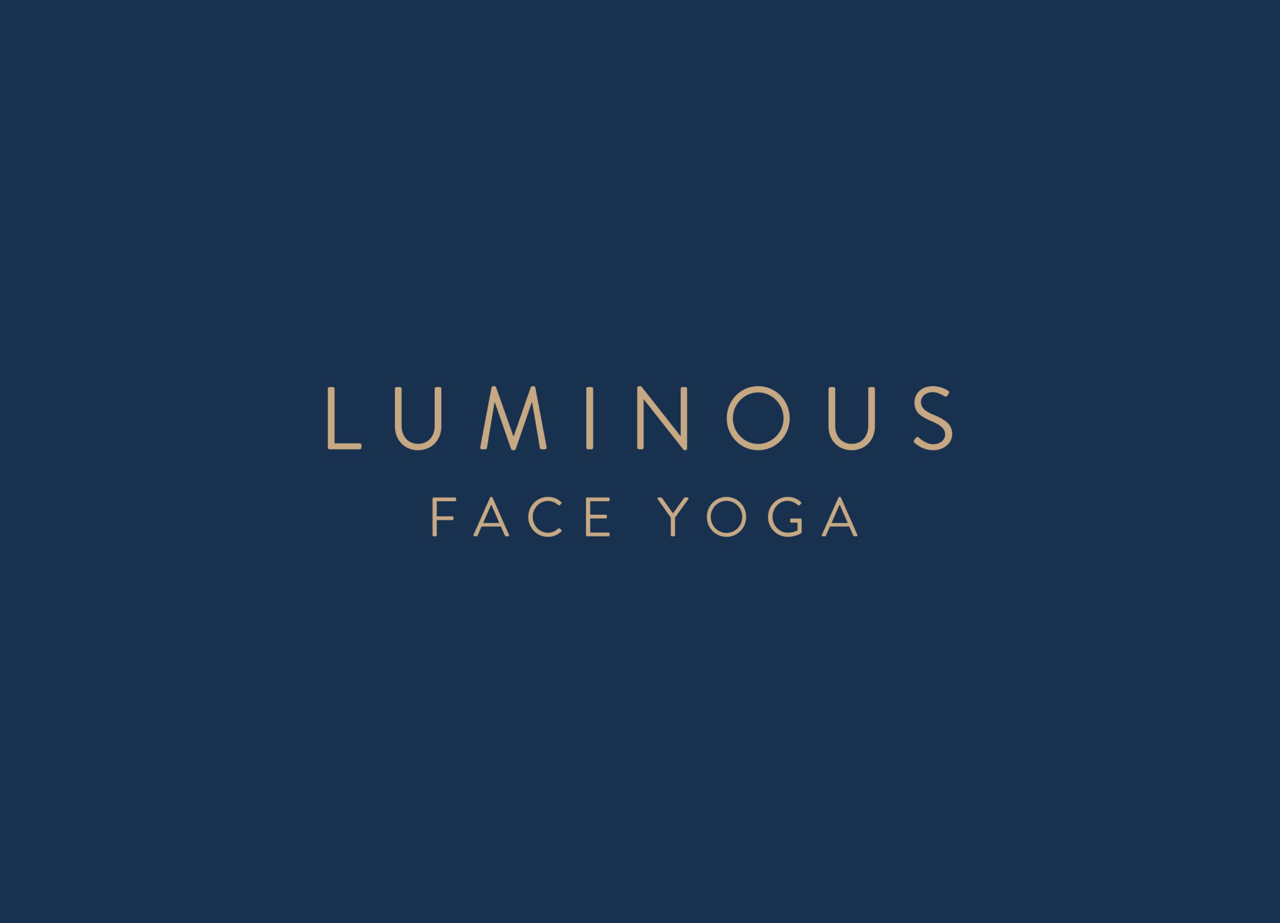 Luminous Face Yoga primary logo