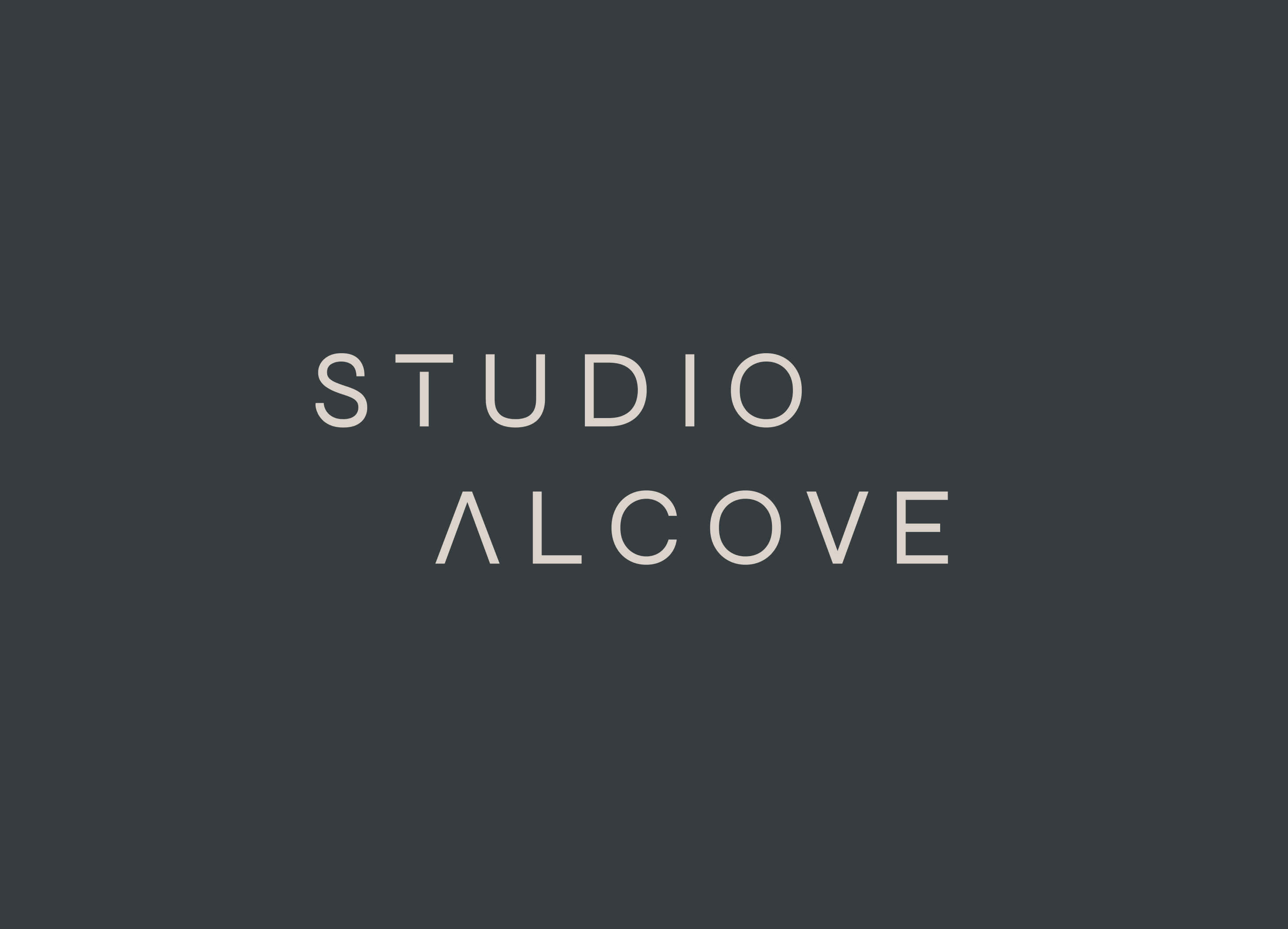 Studio Alcove primary logo
